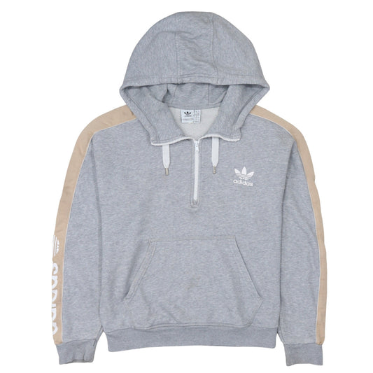 Womens UK Size 14 adidas Grey Pullover Hoodie