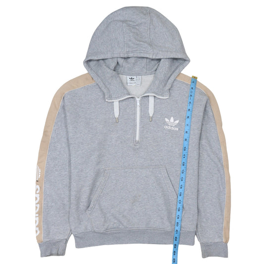 Womens UK Size 14 adidas Grey Pullover Hoodie
