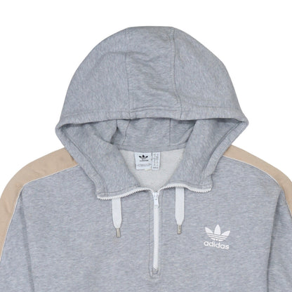 Womens UK Size 14 adidas Grey Pullover Hoodie