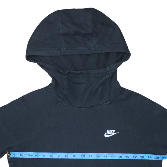 Mens UK Size M Nike Black Pullover Hoodie