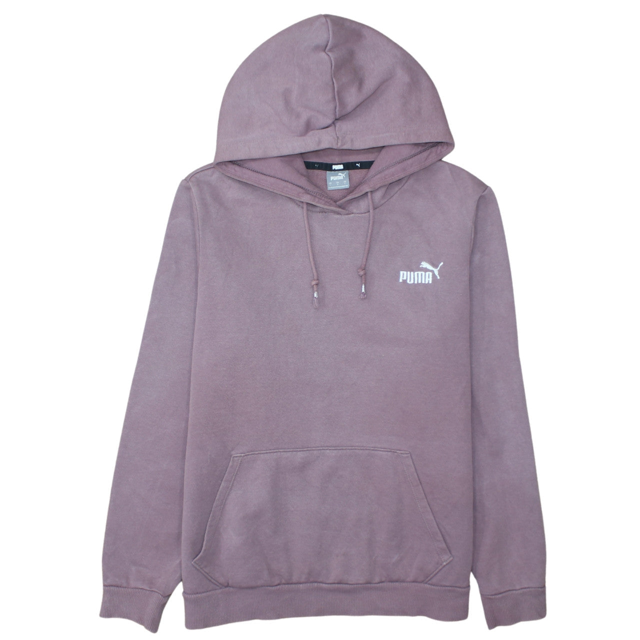 Womens UK Size L PUMA Purple Pullover Hoodie