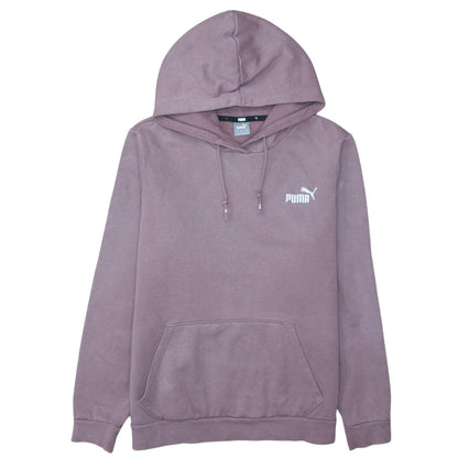 Womens UK Size L PUMA Purple Pullover Hoodie