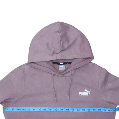 Womens UK Size L PUMA Purple Pullover Hoodie