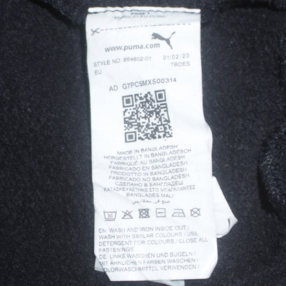 Womens UK Size 12 PUMA Black Full Zip Hoodie