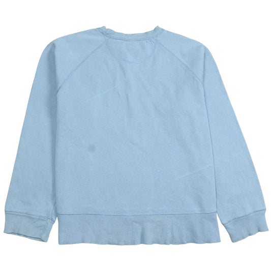 Womens UK Size S Reebok Blue Pullover Sweatshirt