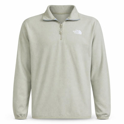 The North Face Men's Beige Fleece 1/2 Zip Pullover Sweatshirt S