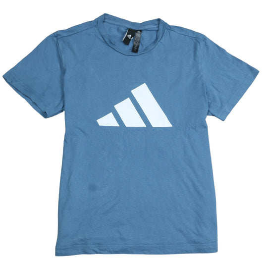 Womens UK Size S adidas Blue Basic T-Shirt