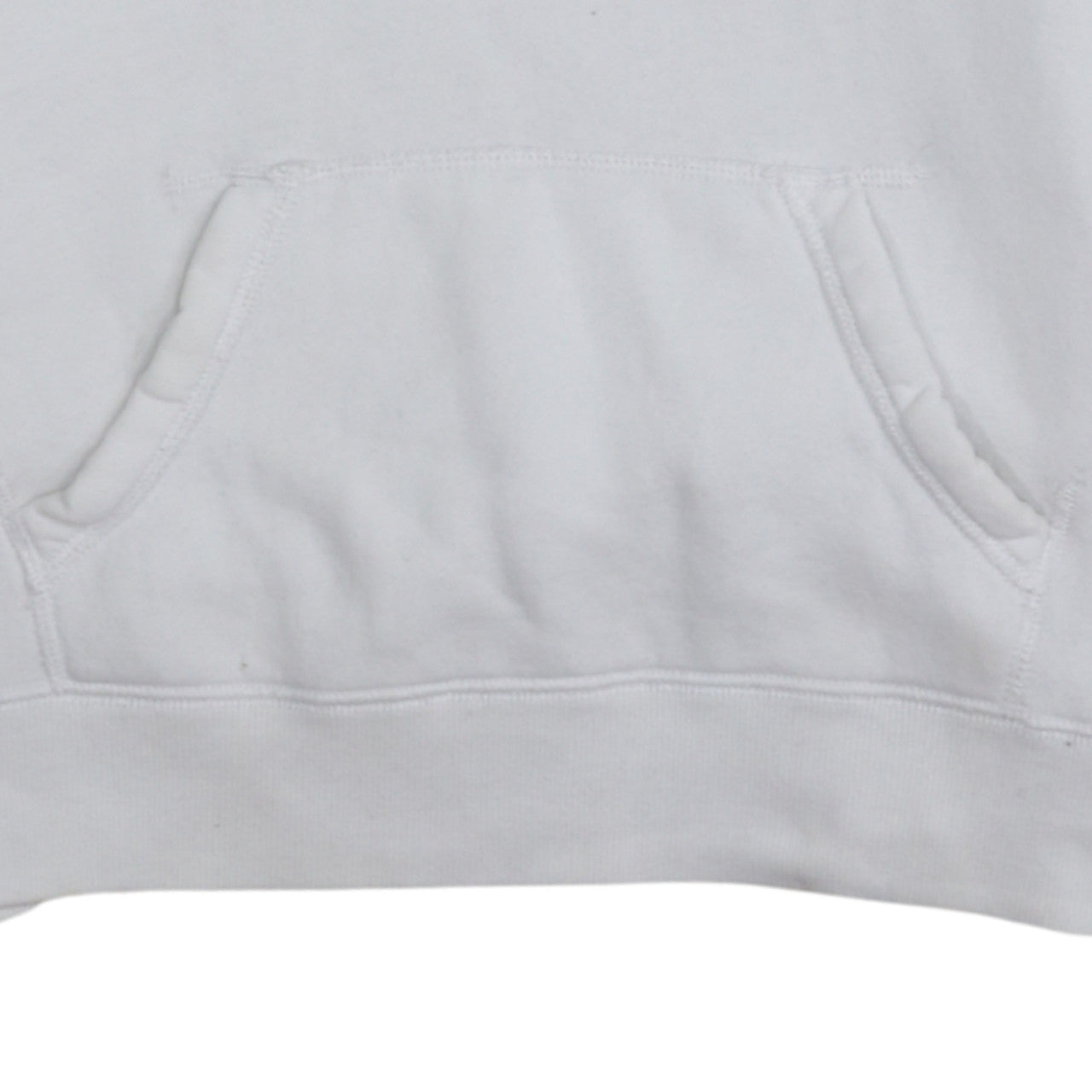 Mens UK Size S Hollister White Pullover Hoodie