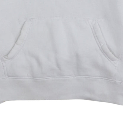 Mens UK Size S Hollister White Pullover Hoodie