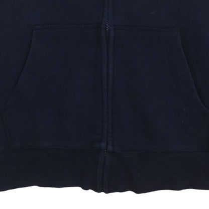 GAP Boys Blue Full Zip Hoodie Logo Sweatshirt Age 13-14 Years