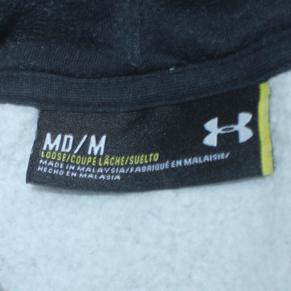 Mens UK Size M Under armour Grey Full Zip Hoodie