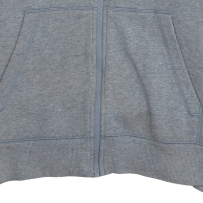 Mens UK Size M Under armour Grey Full Zip Hoodie