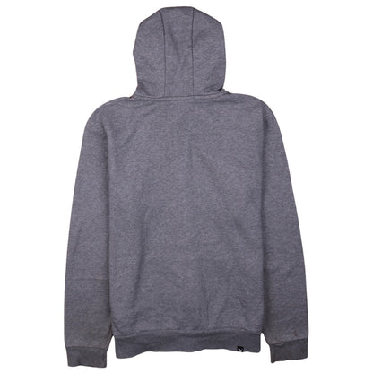 Mens UK Size M PUMA Grey Full Zip Hoodie