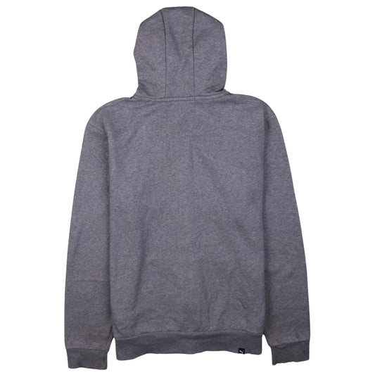 Mens UK Size M PUMA Grey Full Zip Hoodie