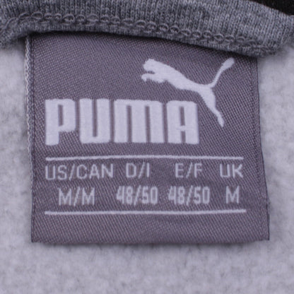 Mens UK Size M PUMA Grey Full Zip Hoodie