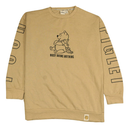 Womens UK Size M Disney Beige Pullover Sweatshirt