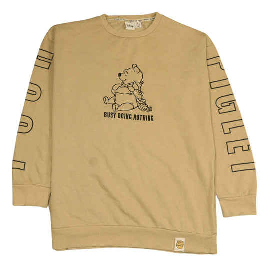 Womens UK Size M Disney Beige Pullover Sweatshirt