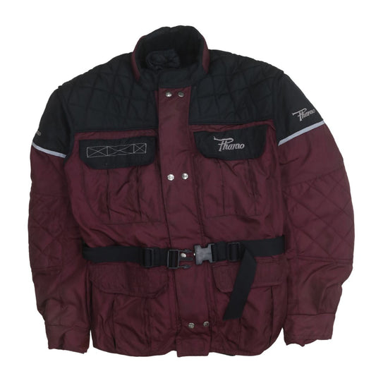 Mens UK Size XL Pharao Red Motorcycle Jacket