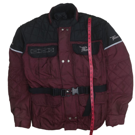 Mens UK Size XL Pharao Red Motorcycle Jacket