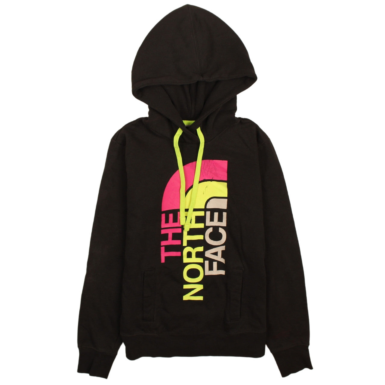 Womens UK Size XS The North Face Black Pullover Hoodie