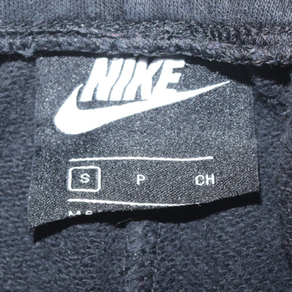 Mens UK Size S Nike Regular Fit Jogger Black Trousers