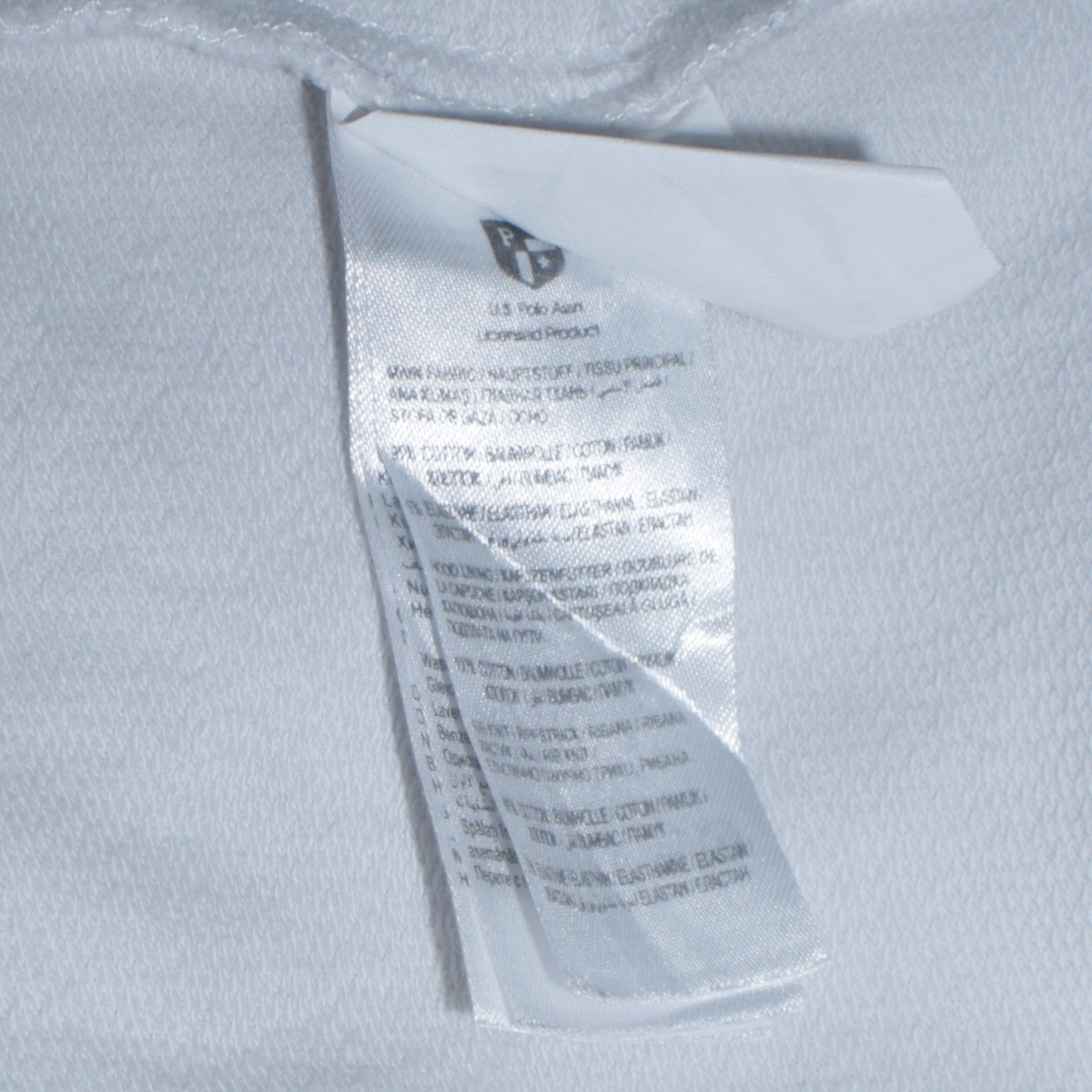 Womens UK Size L U.S. Polo Assn. White Pullover Hoodie