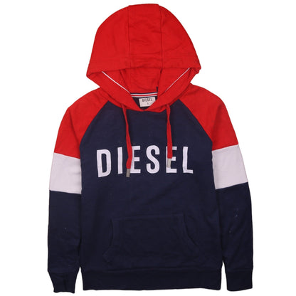 Mens UK Size S Diesel Multicoloured Pullover Hoodie