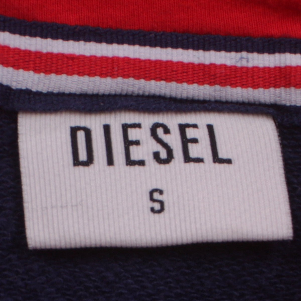 Mens UK Size S Diesel Multicoloured Pullover Hoodie