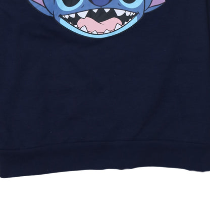 Womens UK Size 18/20 Disney Blue Pullover Sweatshirt