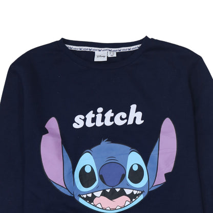 Womens UK Size 18/20 Disney Blue Pullover Sweatshirt