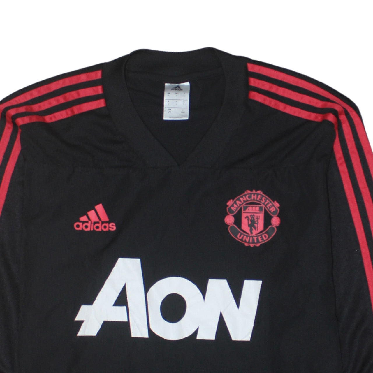 Mens UK Size L adidas Black Pullover Sweatshirt
