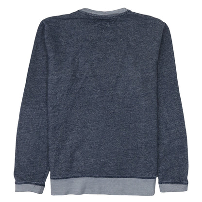 Mens UK Size 2XL Tommy Hilfiger Blue Pullover Sweatshirt