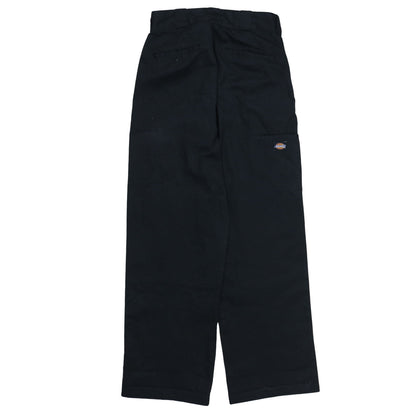 Mens UK Size M Dickies Relaxed Fit Workwear Black Trousers