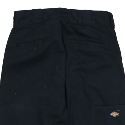 Mens UK Size M Dickies Relaxed Fit Workwear Black Trousers