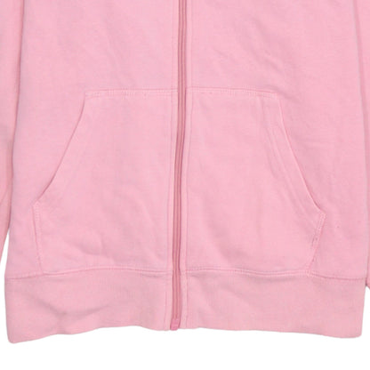 Womens UK Size L Champion Pink Full Zip Hoodie