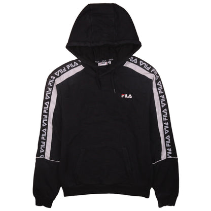 Mens UK Size XS FILA Black Pullover Hoodie