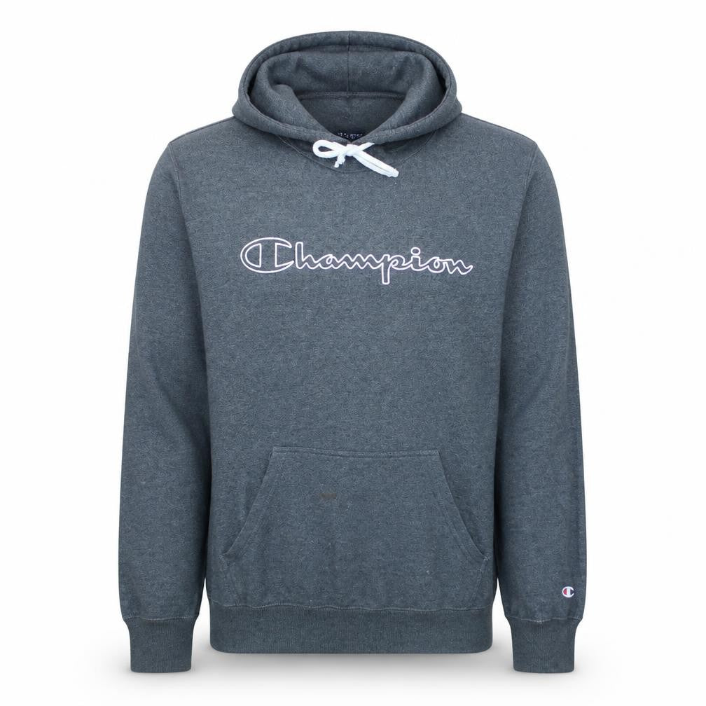 Mens UK Size L Champion Grey Pullover Hoodie