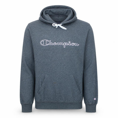Mens UK Size L Champion Grey Pullover Hoodie