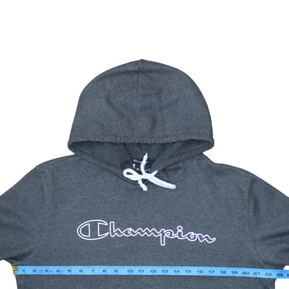 Mens UK Size L Champion Grey Pullover Hoodie