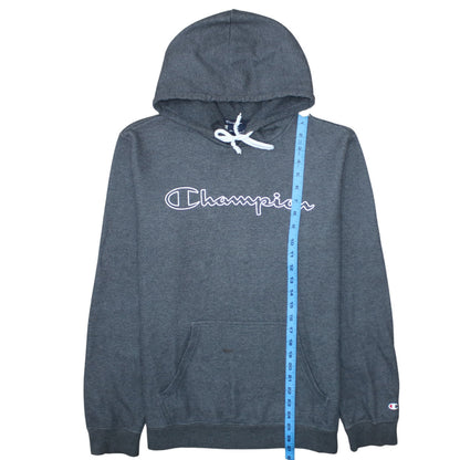Mens UK Size L Champion Grey Pullover Hoodie