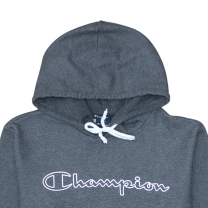 Mens UK Size L Champion Grey Pullover Hoodie