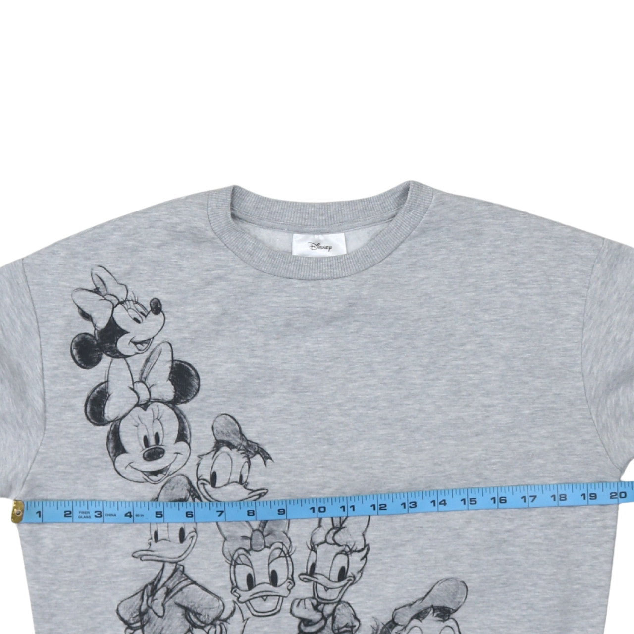 Womens UK Size S Disney Grey Pullover Sweatshirt