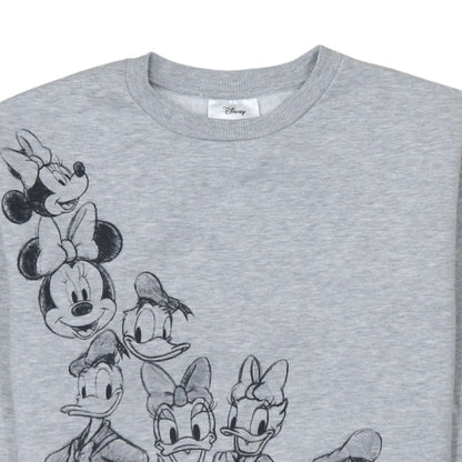 Womens UK Size S Disney Grey Pullover Sweatshirt