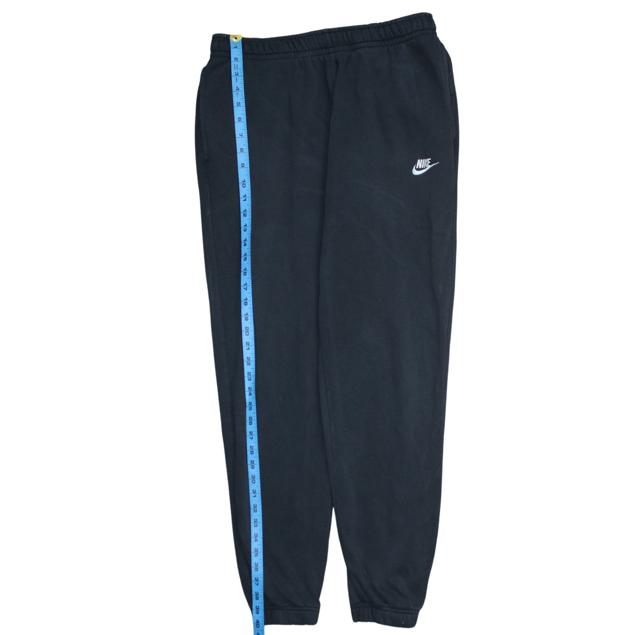Mens UK Size L Nike Regular Fit Jogger Black Trousers