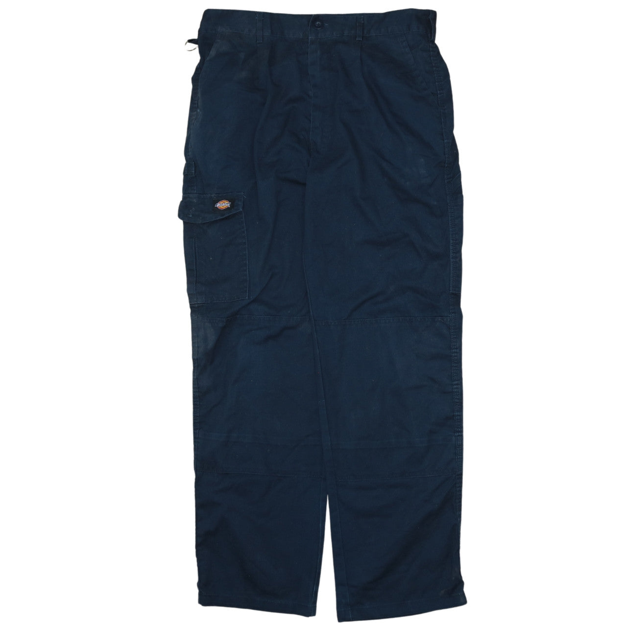Mens UK Size 34R Dickies Regular Fit Cargo Blue Trousers