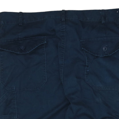 Mens UK Size 34R Dickies Regular Fit Cargo Blue Trousers