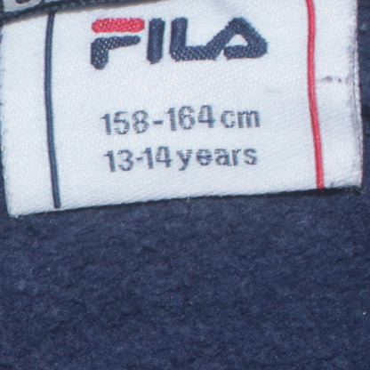 FILA Boys Multicoloured 13-14 Years Colourblock Pullover Sweatshirt