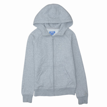 Womens UK Size L adidas Grey Full Zip Hoodie