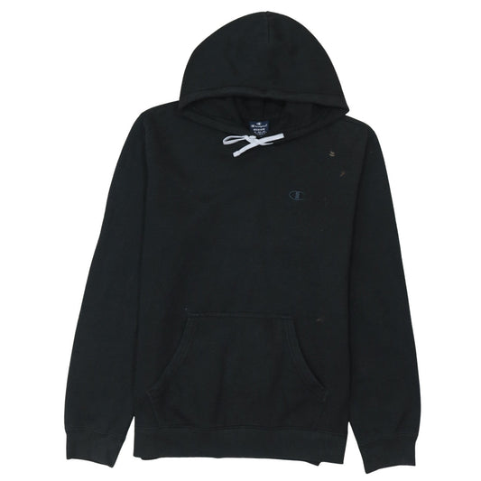 Mens UK Size M Champion Black Pullover Hoodie