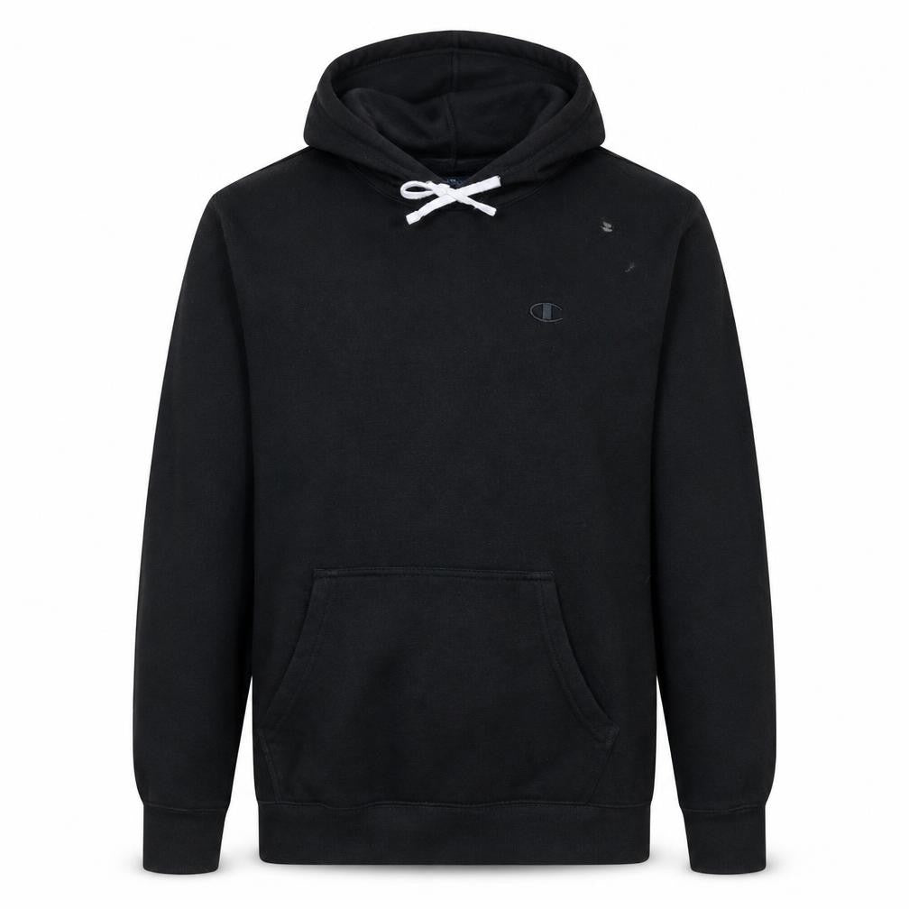 Mens UK Size M Champion Black Pullover Hoodie